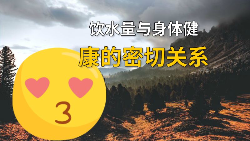饮水量与身体健康的密切关系 动画制作软件有哪些