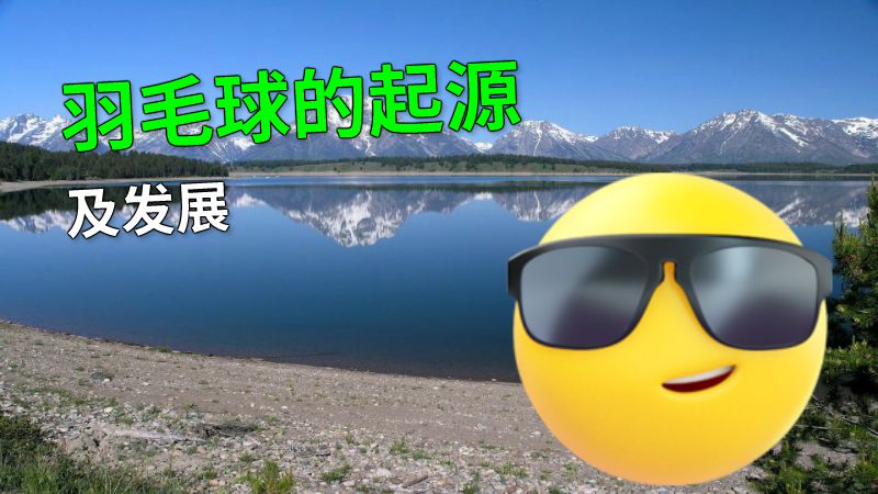 羽毛球的起源及发展 动画制作软件有哪些