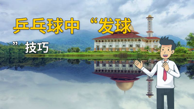 乒乓球中“发球”技巧 动画制作软件有哪些