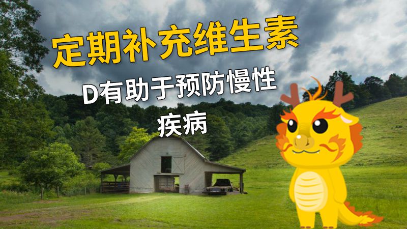 定期补充维生素D有助于预防慢性疾病 动画制作软件有哪些