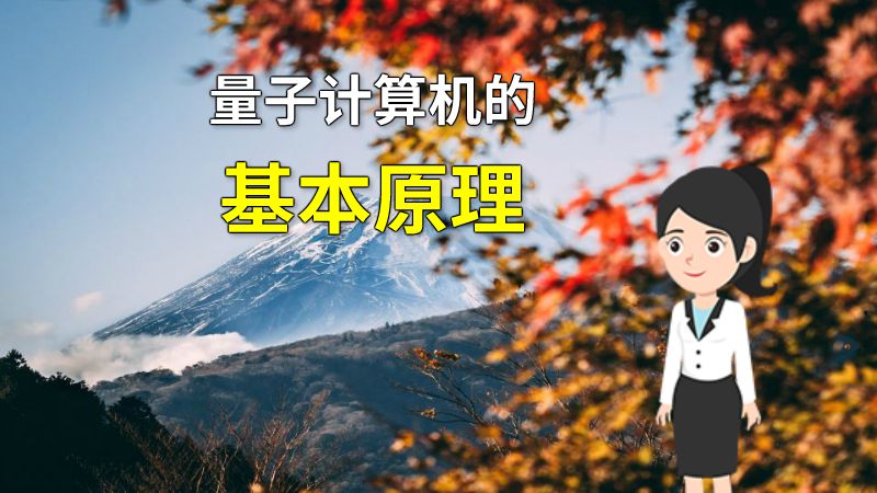量子计算机的基本原理 动画制作软件有哪些