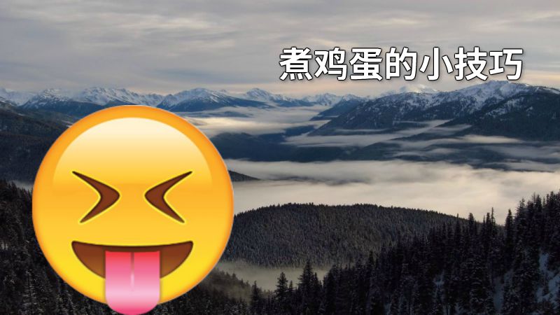 煮鸡蛋的小技巧 动画制作软件有哪些