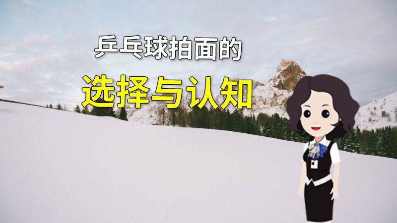 乒乓球拍面的选择与认知 动画制作软件有哪些