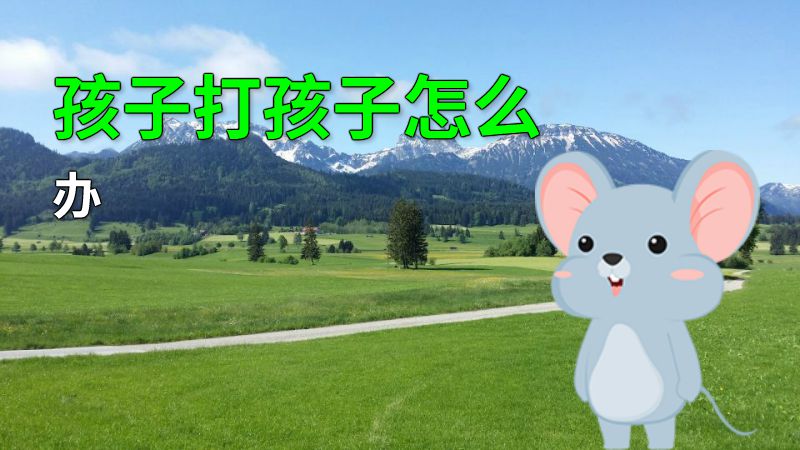 孩子打孩子怎么办 动画制作软件有哪些