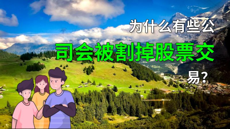 为什么有些公司会被割掉股票交易？ 动画制作软件有哪些