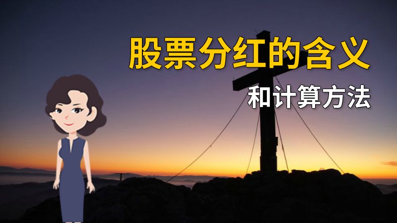 股票分红的含义和计算方法 动画制作软件有哪些