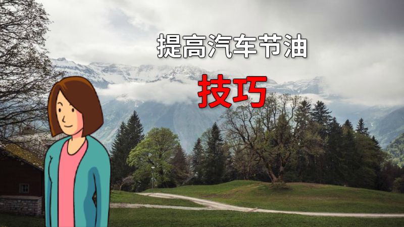提高汽车节油技巧 动画制作软件有哪些