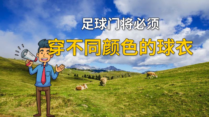 足球门将必须穿不同颜色的球衣 动画制作软件有哪些