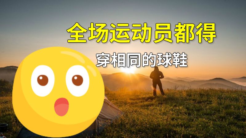 全场运动员都得穿相同的球鞋 动画制作软件有哪些