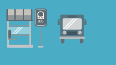 公共汽车乘车安全 Flash动画制作软件