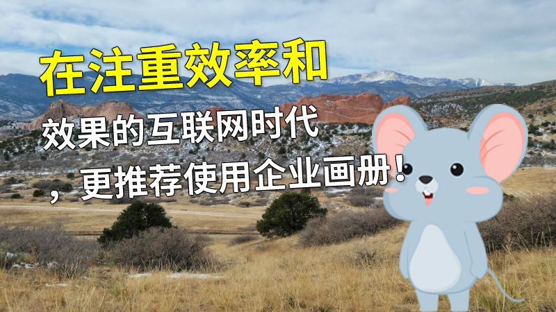 在注重效率和效果的互联网时代，更推荐使用企业画册！ Flash动画制作软件